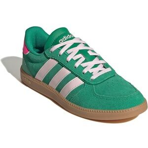 Adidas Women's Green and Pink Sneakers